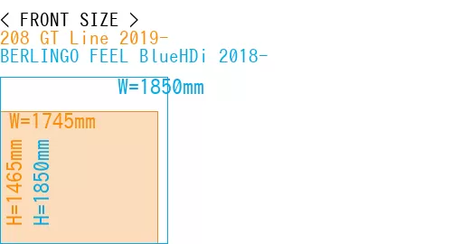 #208 GT Line 2019- + BERLINGO FEEL BlueHDi 2018-